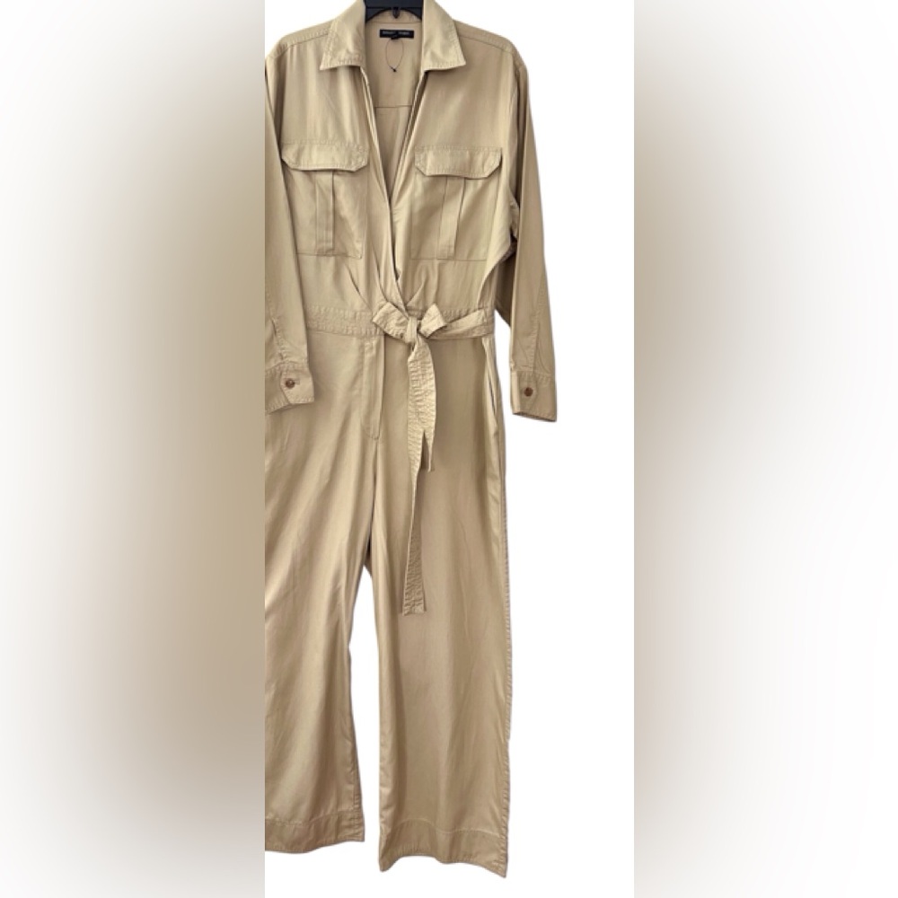 Gap Tan Twill Jump Suit